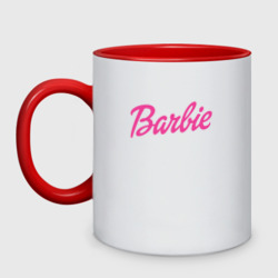 Кружка двухцветная Barbie