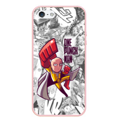 Чехол для iPhone 5/5S матовый Saitama