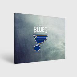 Холст прямоугольный St. Louis Blues logo