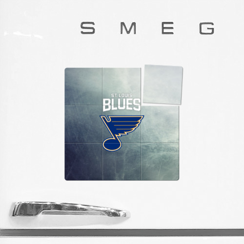Магнитный плакат 3Х3 St. Louis Blues logo - фото 2