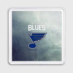 Магнит 55*55 St. Louis Blues logo