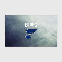 Бумага для упаковки 3D St. Louis Blues logo