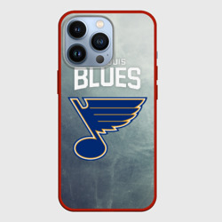 Чехол для iPhone 13 Pro St. Louis Blues logo