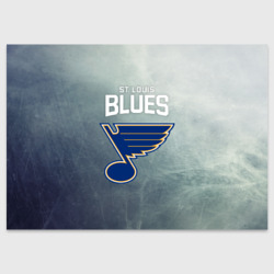 Поздравительная открытка St. Louis Blues logo