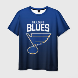 Мужская футболка 3D St. Louis Blues