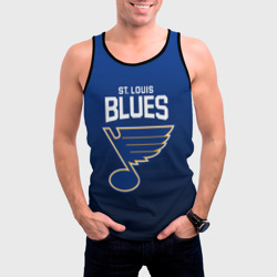 Мужская майка 3D St. Louis Blues - фото 2