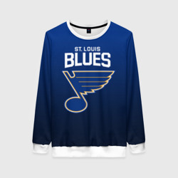 Женский свитшот 3D St. Louis Blues