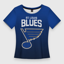 Женская футболка 3D Slim St. Louis Blues