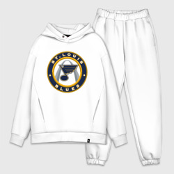 Мужской костюм oversize хлопок St. Louis Blues alt