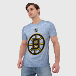 Мужская футболка 3D Boston Bruins - фото 2