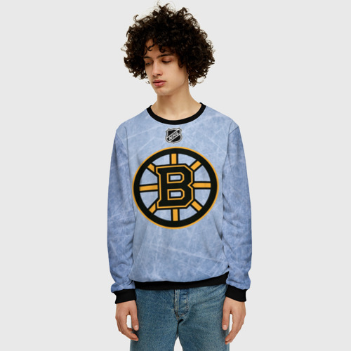 Мужской свитшот 3D Boston Bruins, цвет черный - фото 3