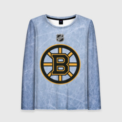 Женский лонгслив 3D Boston Bruins