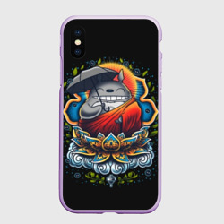 Чехол для iPhone XS Max матовый Мой сосед Тоторо