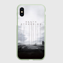 Чехол для iPhone XS Max матовый Death Stranding