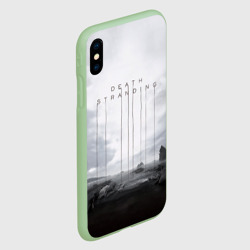 Чехол для iPhone XS Max матовый Death Stranding - фото 2