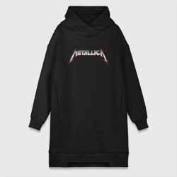 Платье-худи хлопок Metallica metal logo