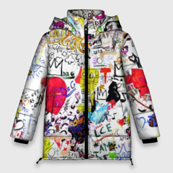 Женская зимняя куртка Oversize DG paint