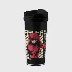 Термокружка-непроливайка Evangelion Asuka
