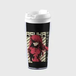 Термокружка-непроливайка Evangelion Asuka