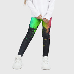 Детские леггинсы 3D Фосфор - фото 2