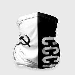 Бандана-труба 3D СССР Black&White