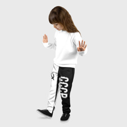 Детские брюки 3D СССР Black&White - фото 2