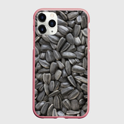 Чехол для iPhone 11 Pro Max матовый Семечки