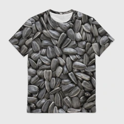 Мужская футболка 3D Семечки