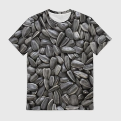 Мужская футболка 3D Семечки