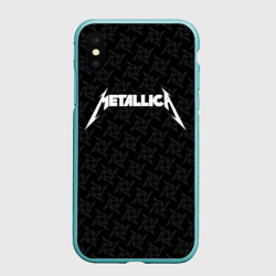 Чехол для iPhone XS Max матовый Metallica