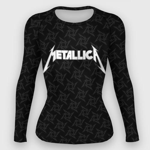 Женский рашгард 3D Metallica, цвет 3D печать