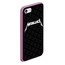 Чехол для iPhone 5/5S матовый Metallica - фото 2