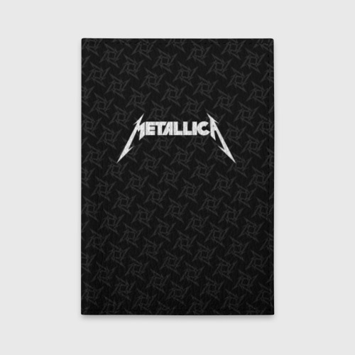 Обложка для автодокументов Metallica, цвет фиолетовый