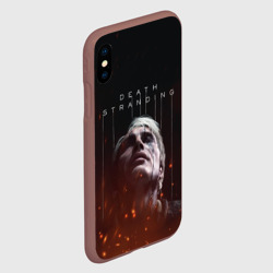 Чехол для iPhone XS Max матовый Death Stranding - Cliff - фото 2