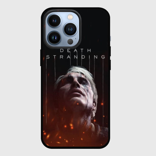 Чехол для iPhone 13 Pro Death Stranding - Cliff, цвет черный