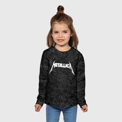 Детский лонгслив 3D Metallica - фото 2