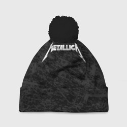 Шапка 3D c помпоном Metallica
