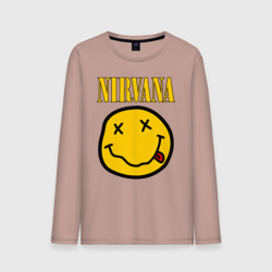 Мужской лонгслив хлопок Nirvana