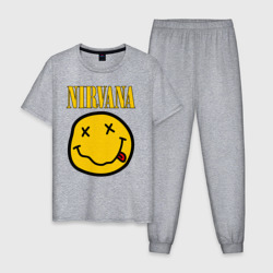 Мужская пижама хлопок Nirvana