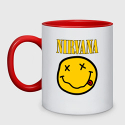 Кружка двухцветная Nirvana