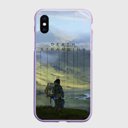 Чехол для iPhone XS Max матовый Death Stranding - Сэм