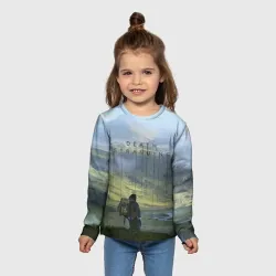 Детский лонгслив 3D Death Stranding - Сэм - фото 2