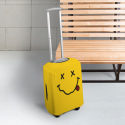 Чехол для чемодана 3D Nirvana smile - фото 2
