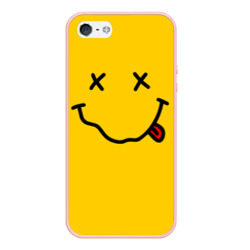 Чехол для iPhone 5/5S матовый Nirvana smile