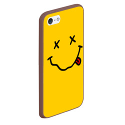 Чехол для iPhone 5/5S матовый Nirvana smile - фото 2