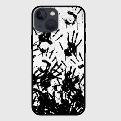 Чехол для iPhone 13 mini Отпечатки - Death Stranding