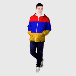 Мужская куртка 3D Армения. Флаг - фото 2