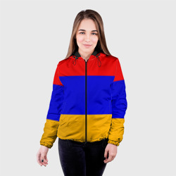 Женская куртка 3D Армения. Флаг - фото 2