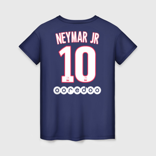 Женская футболка 3D Neymar Home 19-20, цвет 3D печать - фото 2