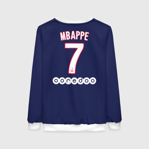 Женский свитшот 3D Mbappe Home 19-20, цвет 3D печать - фото 2